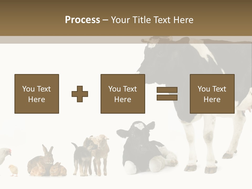 Animaux Animal De Ferme Mammif PowerPoint Template