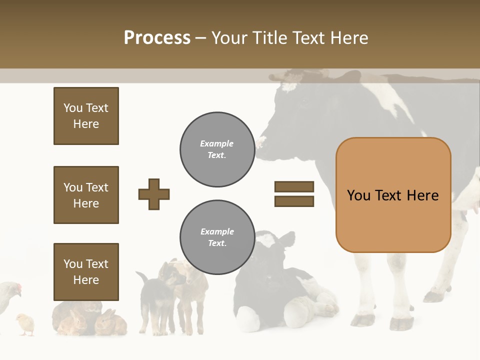 Animaux Animal De Ferme Mammif PowerPoint Template