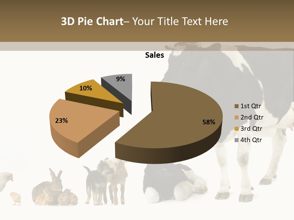 Animaux Animal De Ferme Mammif PowerPoint Template