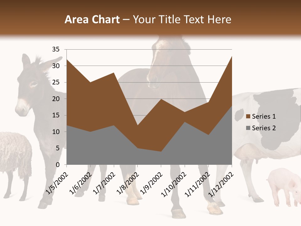 Cutout Group Canine PowerPoint Template