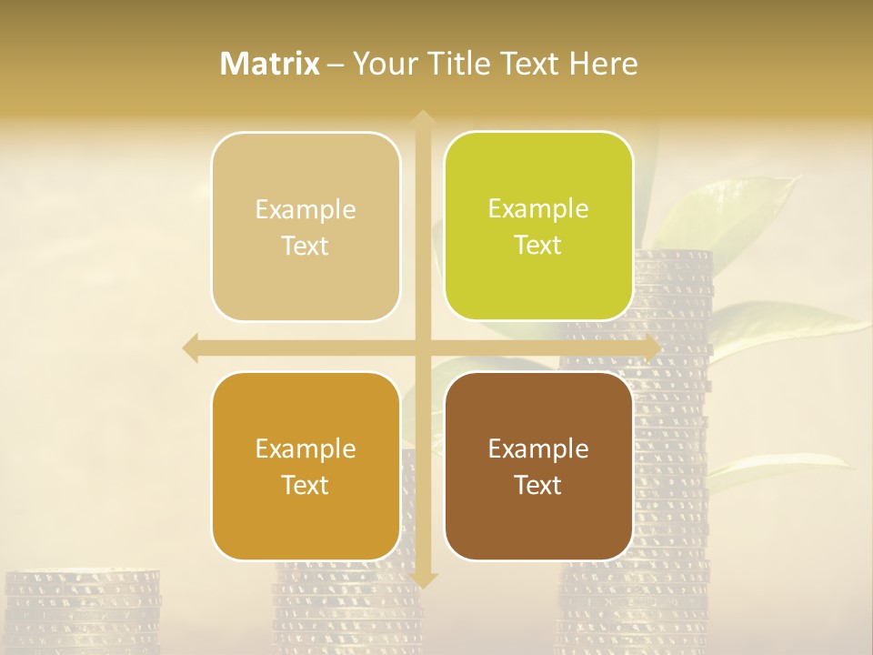 Currency Monetary Nature PowerPoint Template