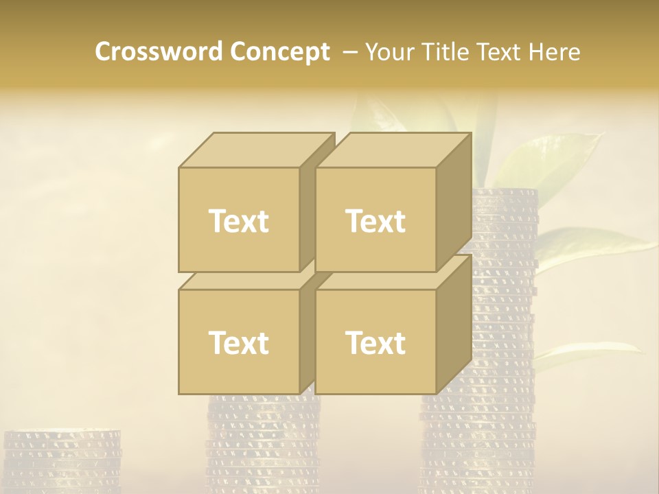 Currency Monetary Nature PowerPoint Template