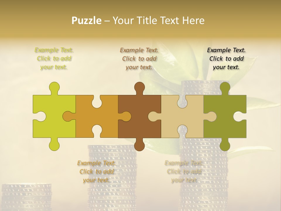 Currency Monetary Nature PowerPoint Template