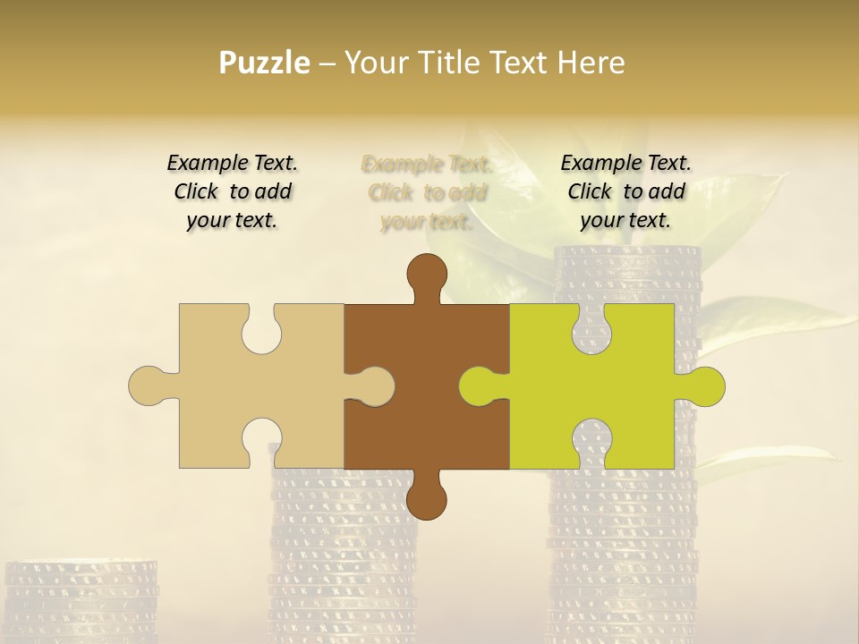 Currency Monetary Nature PowerPoint Template