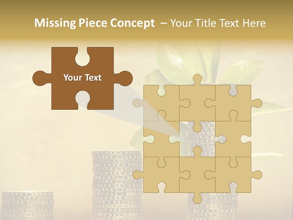 Currency Monetary Nature PowerPoint Template