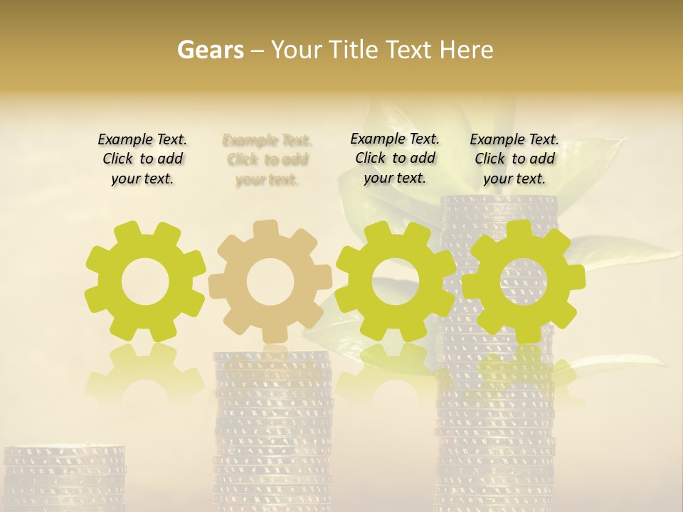 Currency Monetary Nature PowerPoint Template