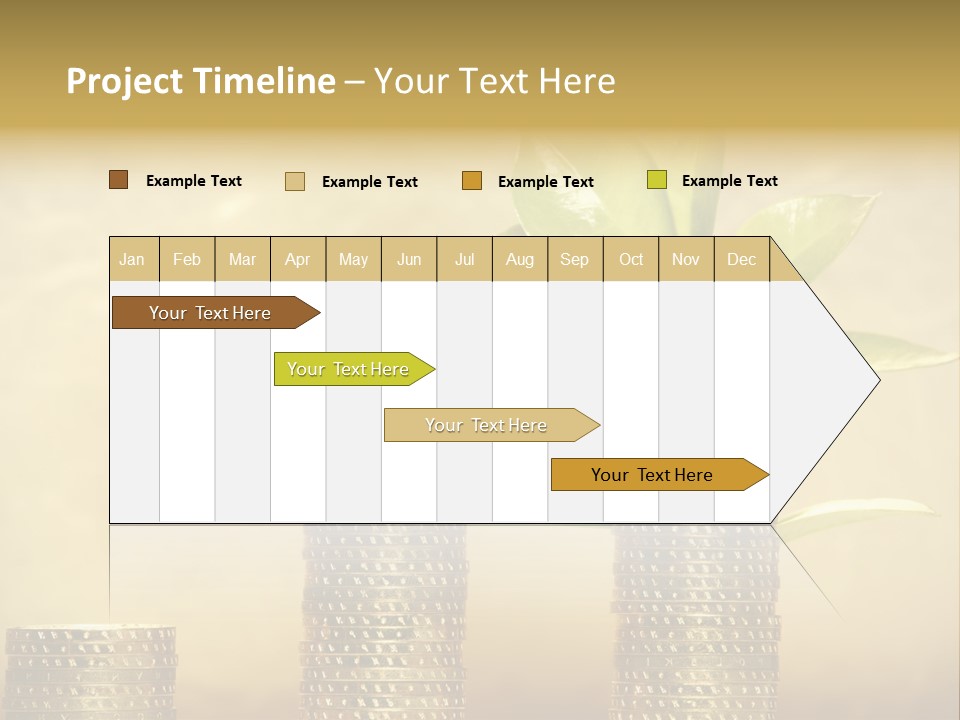 Currency Monetary Nature PowerPoint Template