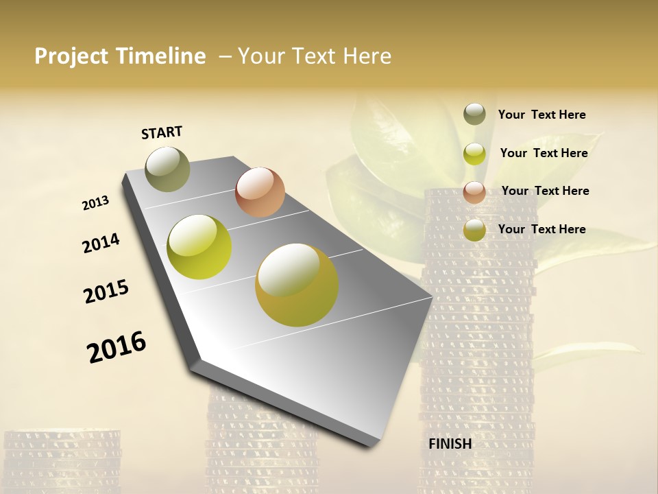 Currency Monetary Nature PowerPoint Template