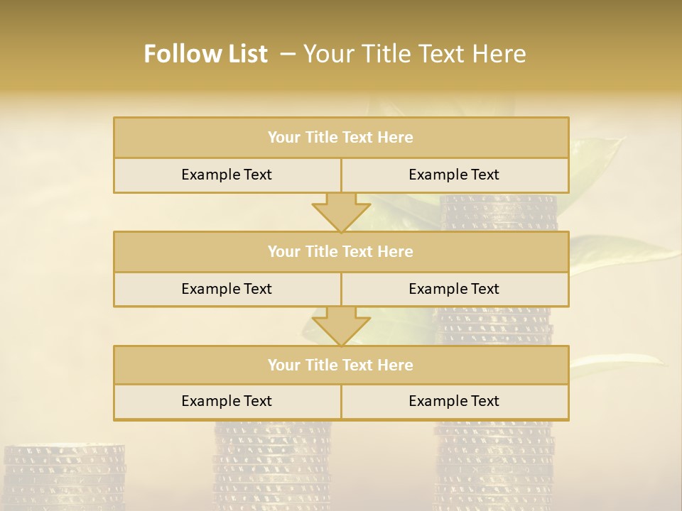 Currency Monetary Nature PowerPoint Template