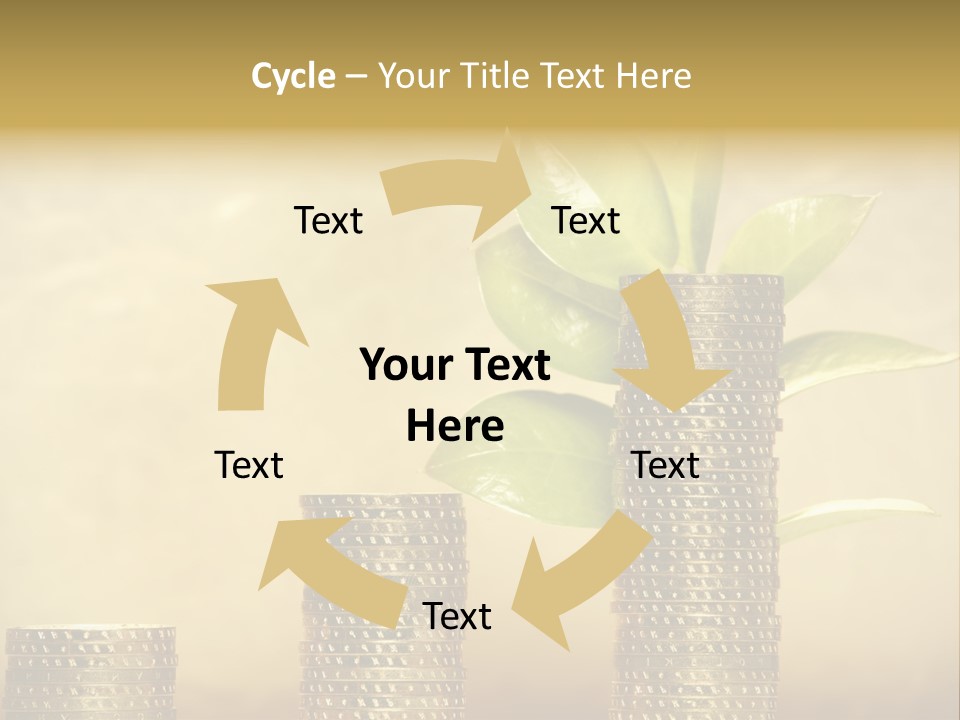 Currency Monetary Nature PowerPoint Template