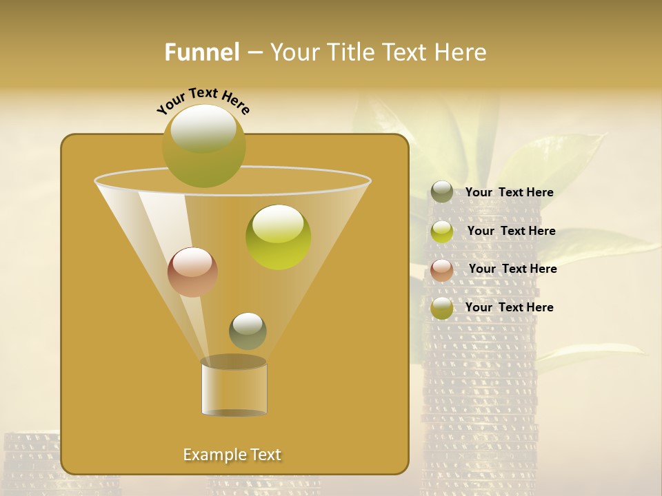 Currency Monetary Nature PowerPoint Template