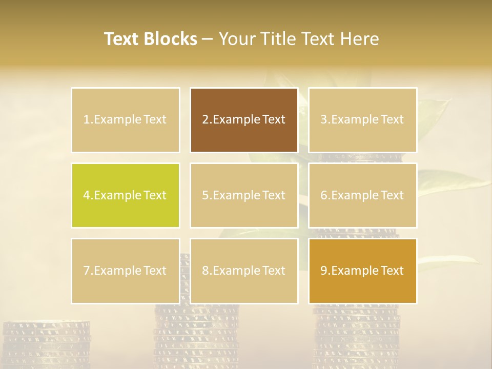 Currency Monetary Nature PowerPoint Template