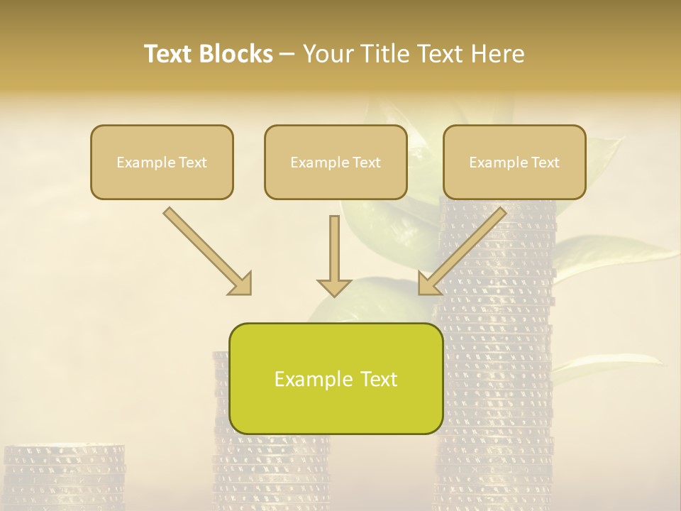 Currency Monetary Nature PowerPoint Template