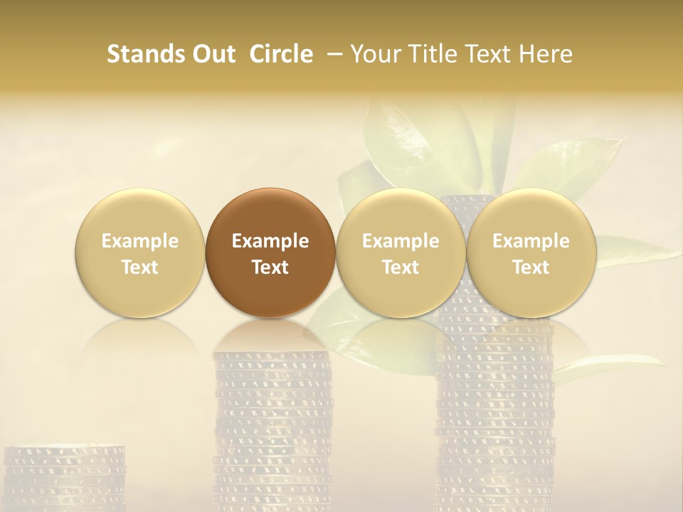 Currency Monetary Nature PowerPoint Template