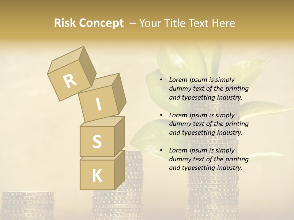 Currency Monetary Nature PowerPoint Template