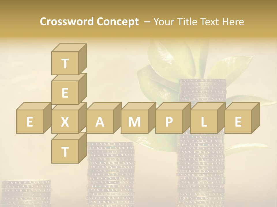 Currency Monetary Nature PowerPoint Template