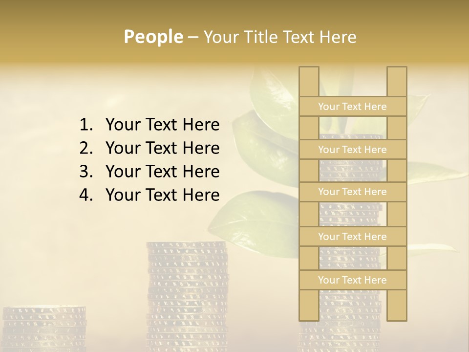 Currency Monetary Nature PowerPoint Template