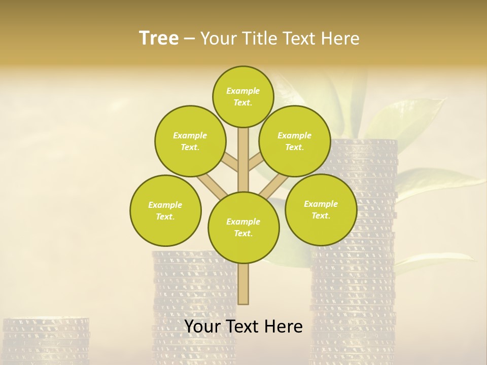 Currency Monetary Nature PowerPoint Template