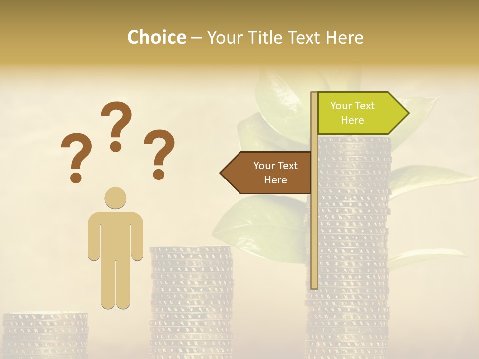 Currency Monetary Nature PowerPoint Template