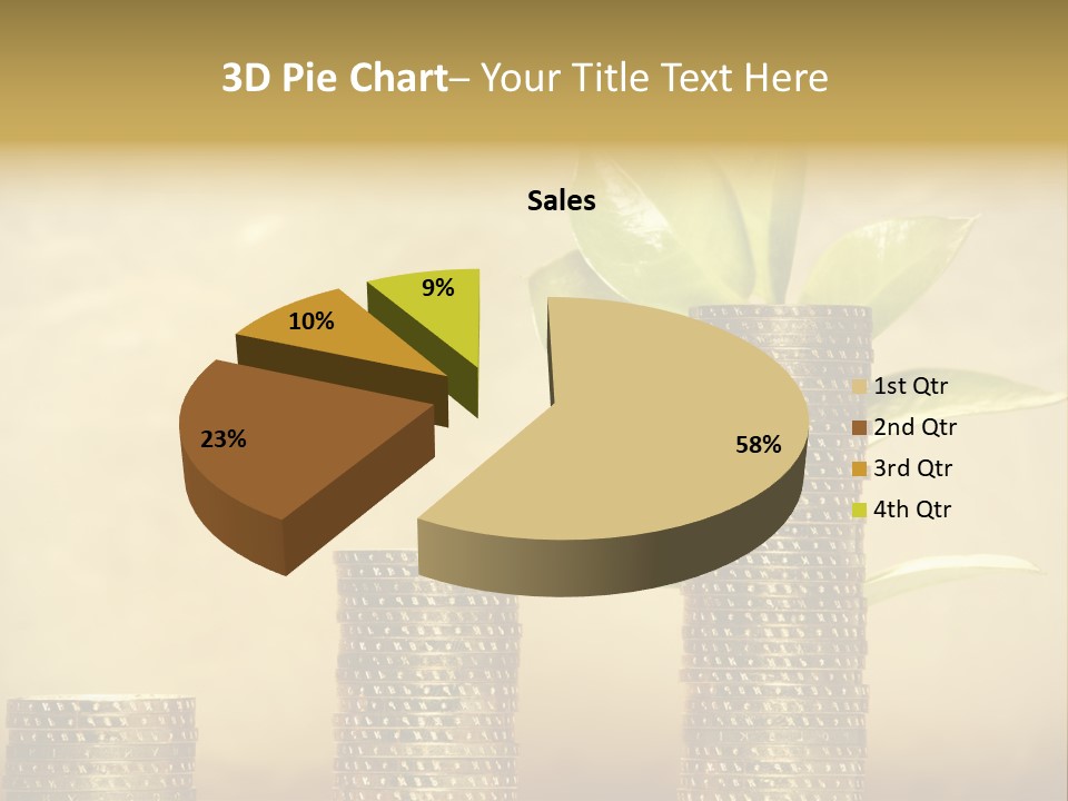 Currency Monetary Nature PowerPoint Template