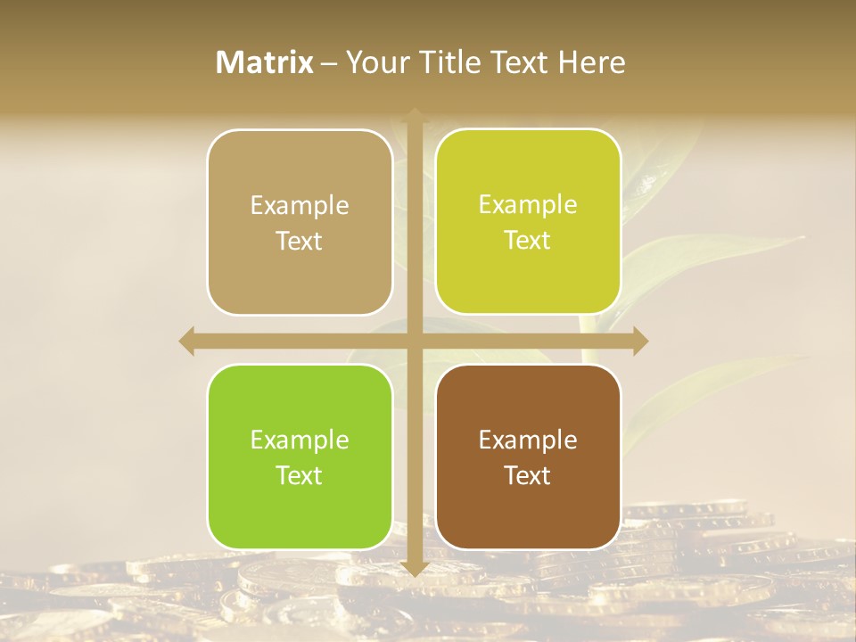 Financial Investment Savings PowerPoint Template