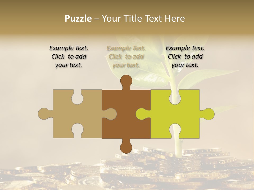 Financial Investment Savings PowerPoint Template