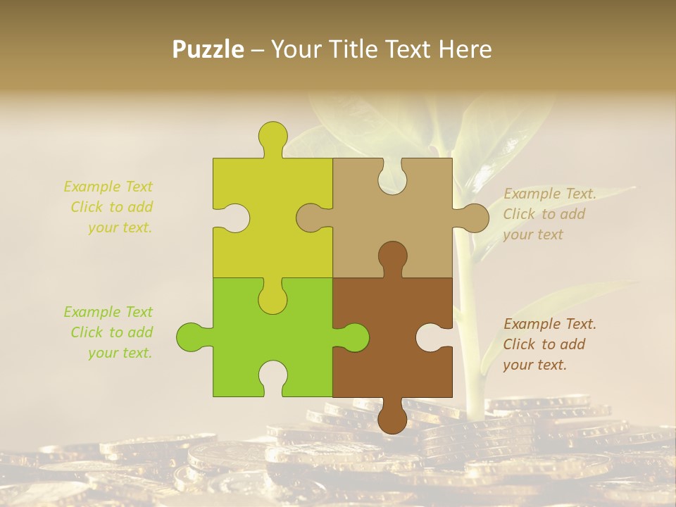 Financial Investment Savings PowerPoint Template