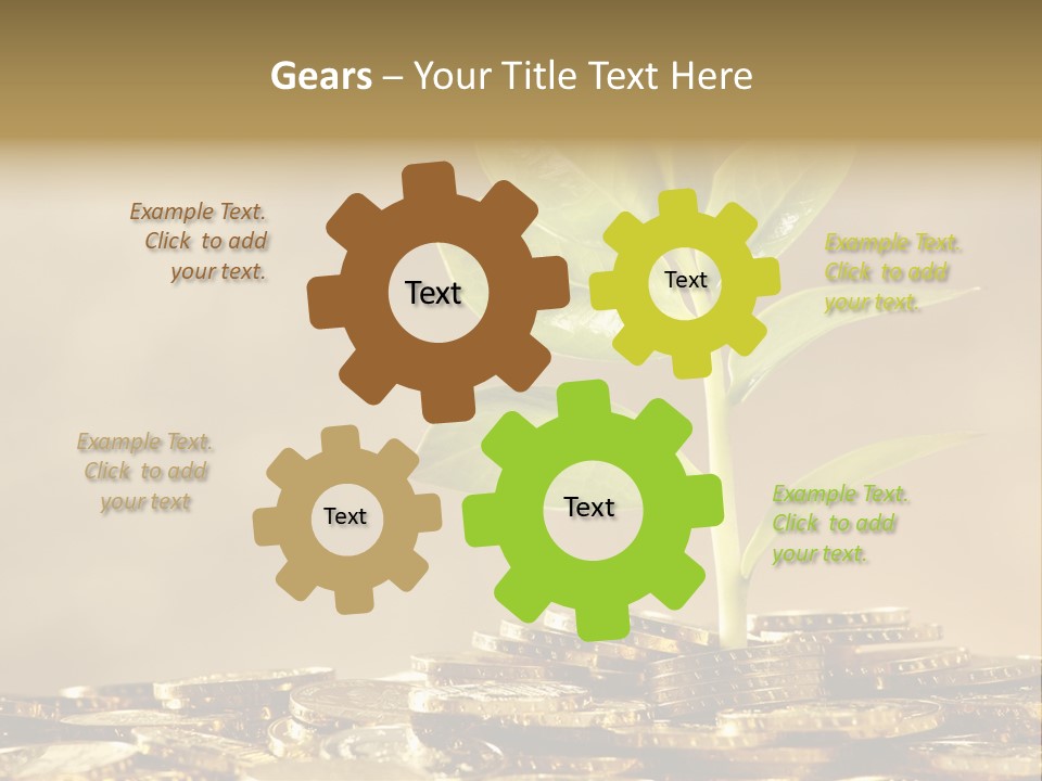 Financial Investment Savings PowerPoint Template