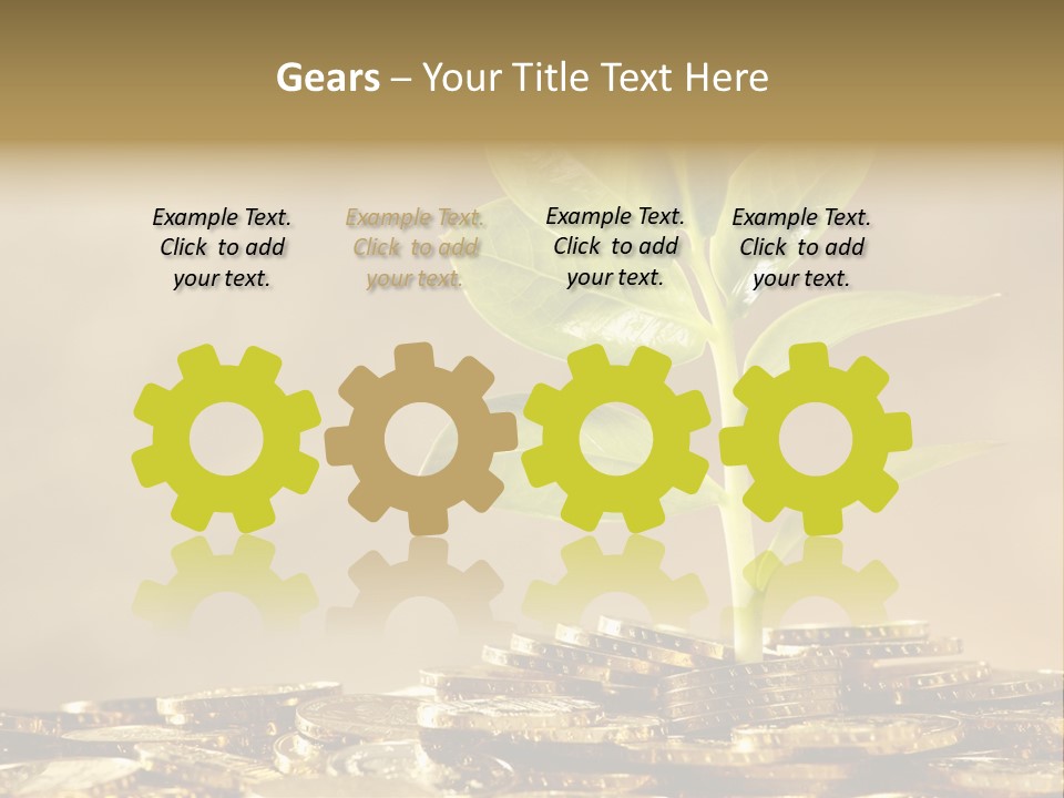 Financial Investment Savings PowerPoint Template