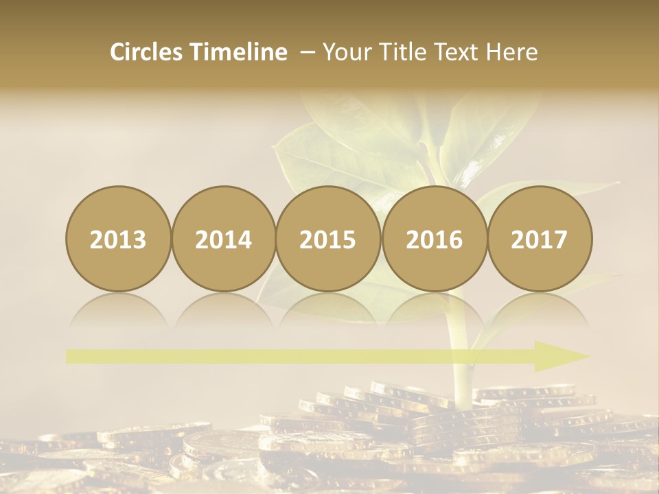 Financial Investment Savings PowerPoint Template