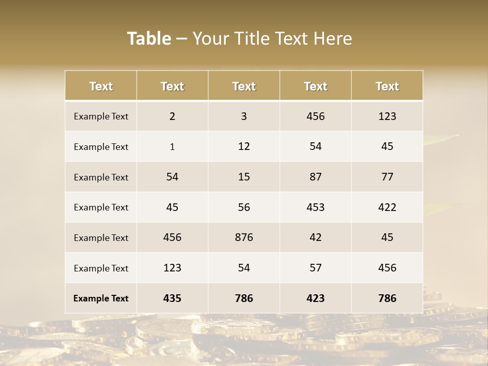 Financial Investment Savings PowerPoint Template