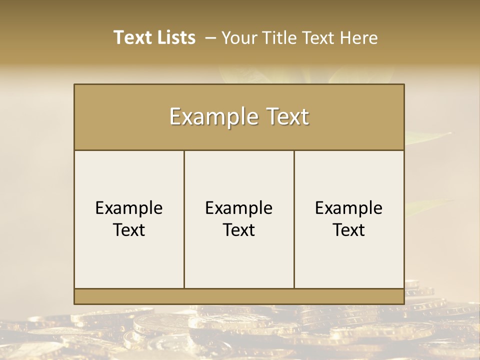 Financial Investment Savings PowerPoint Template