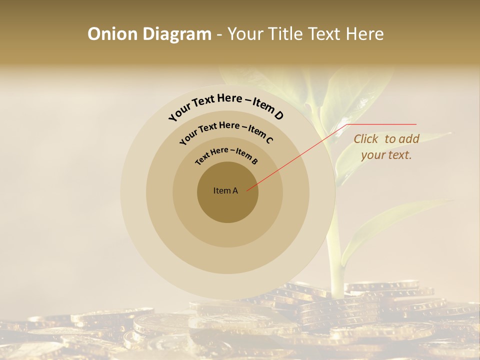 Financial Investment Savings PowerPoint Template