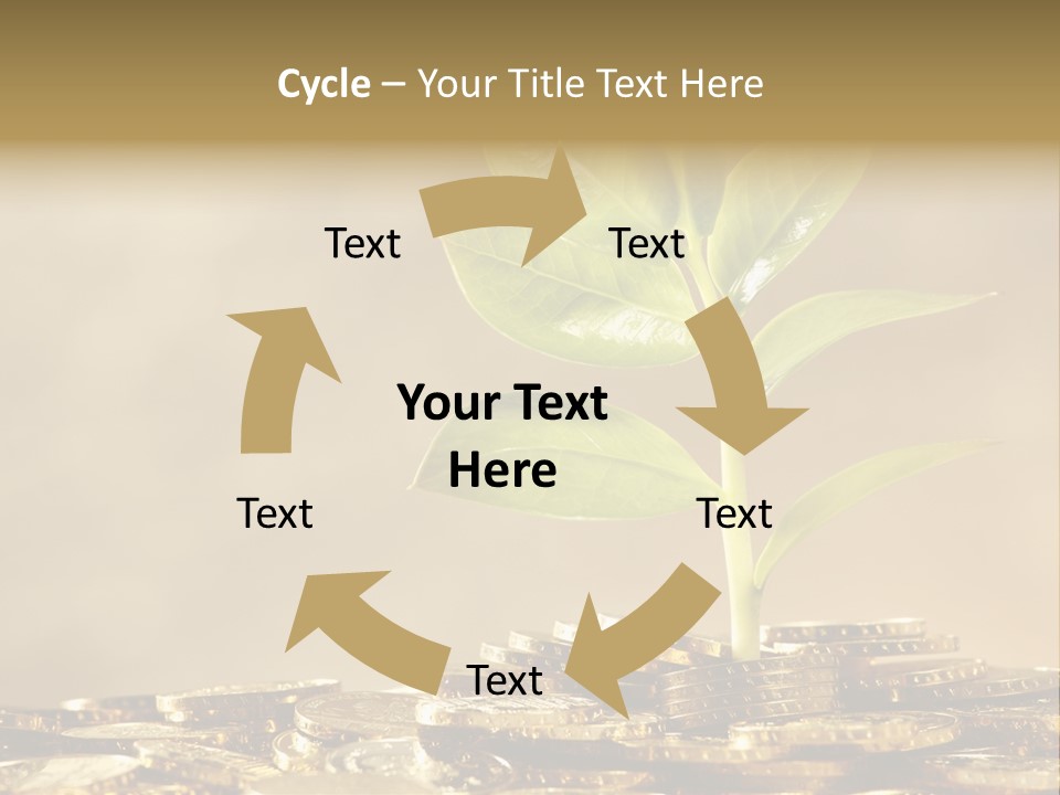 Financial Investment Savings PowerPoint Template