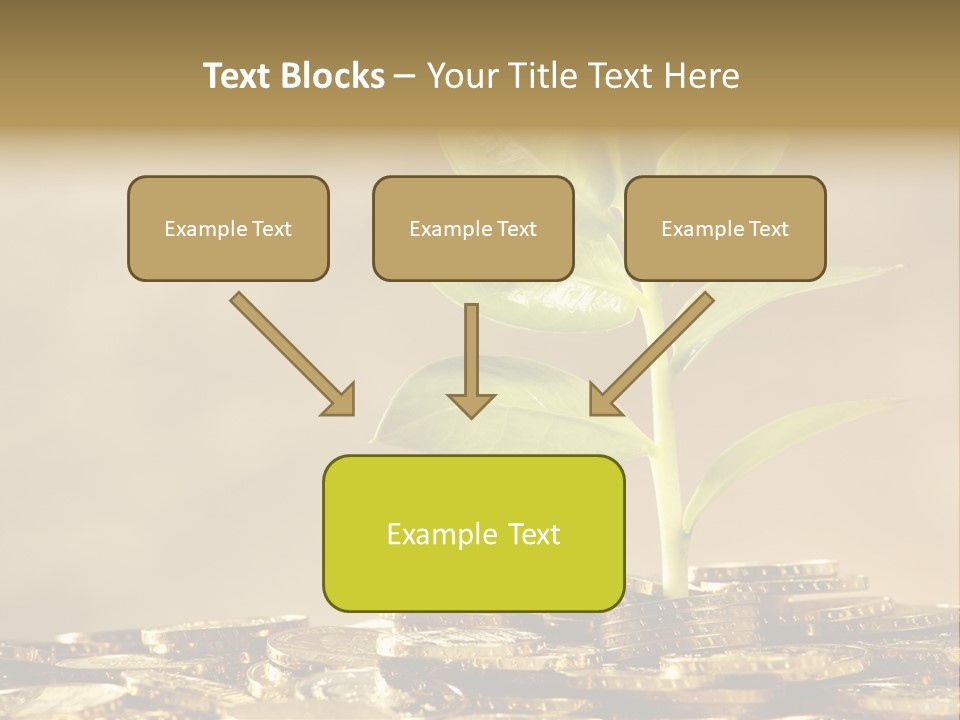 Financial Investment Savings PowerPoint Template