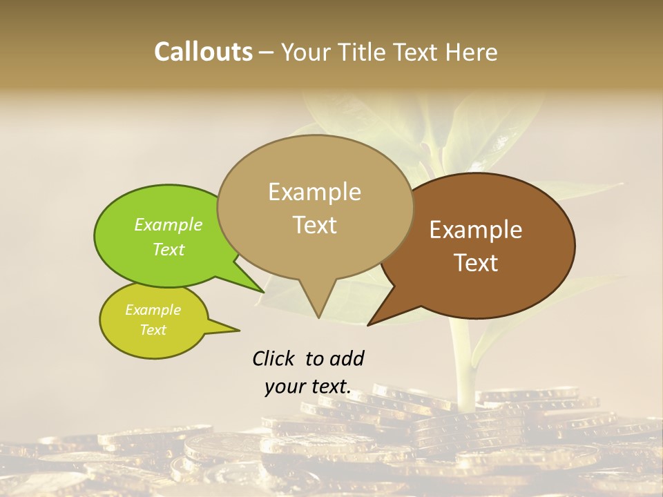 Financial Investment Savings PowerPoint Template