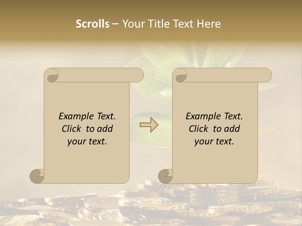 Financial Investment Savings PowerPoint Template
