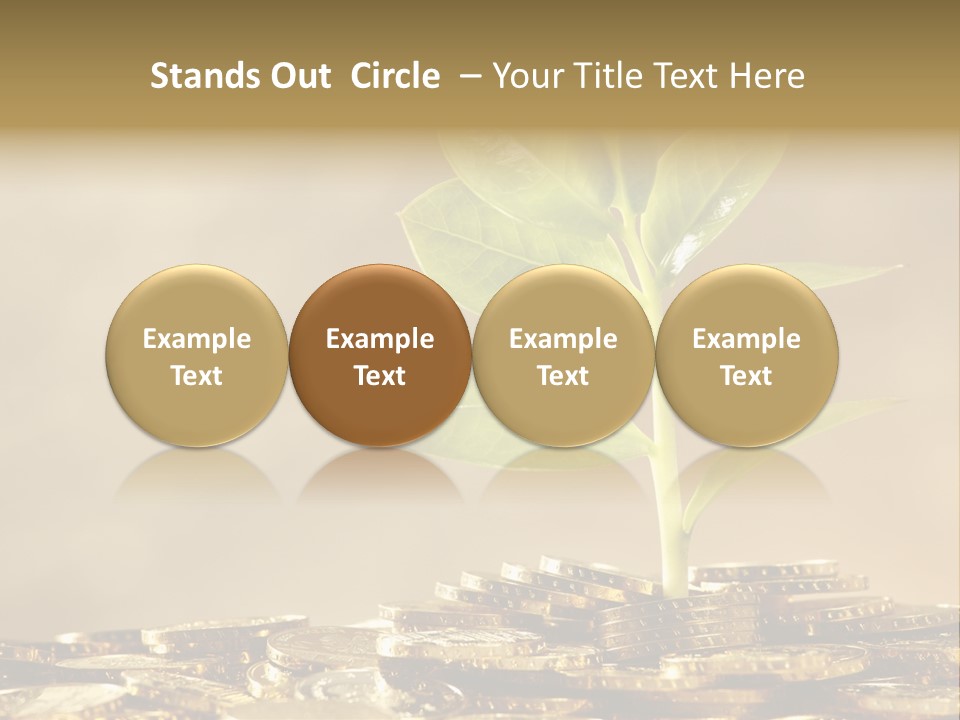 Financial Investment Savings PowerPoint Template