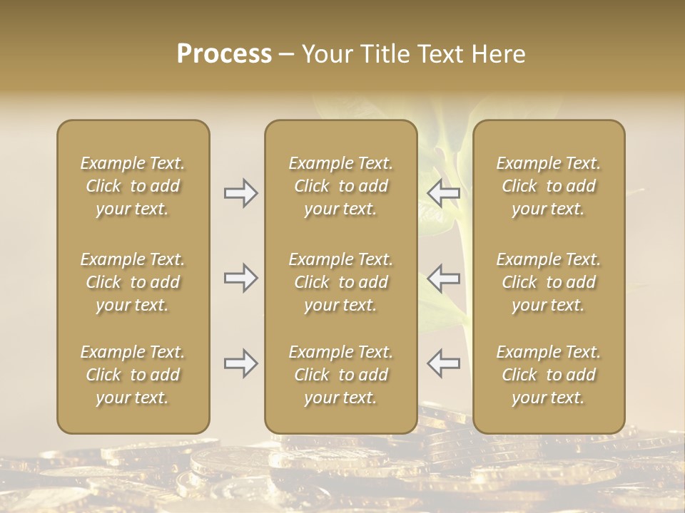 Financial Investment Savings PowerPoint Template