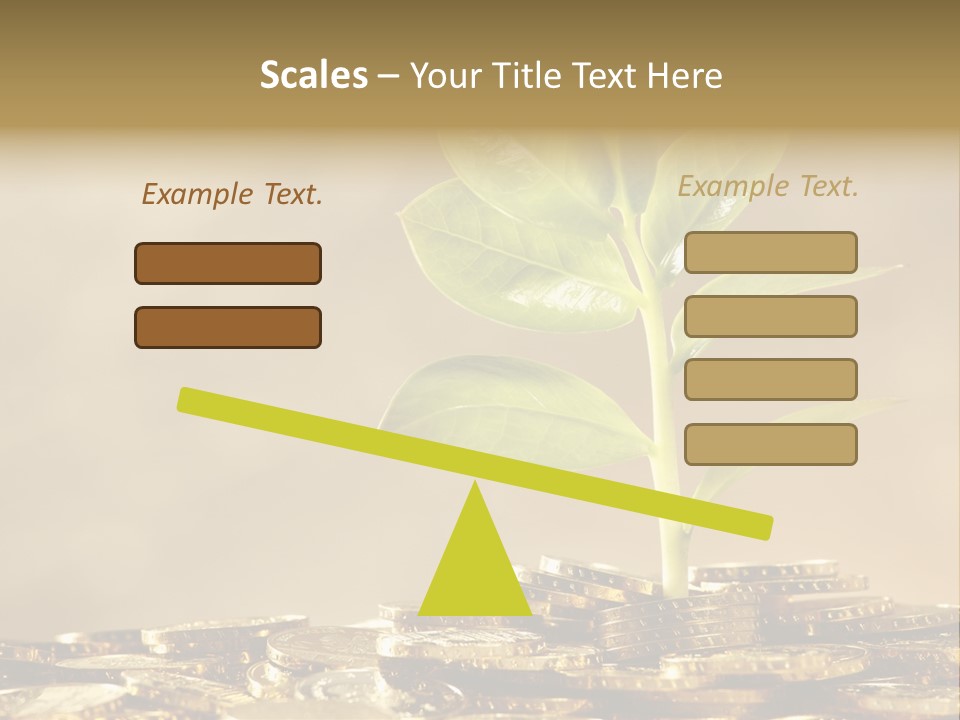 Financial Investment Savings PowerPoint Template