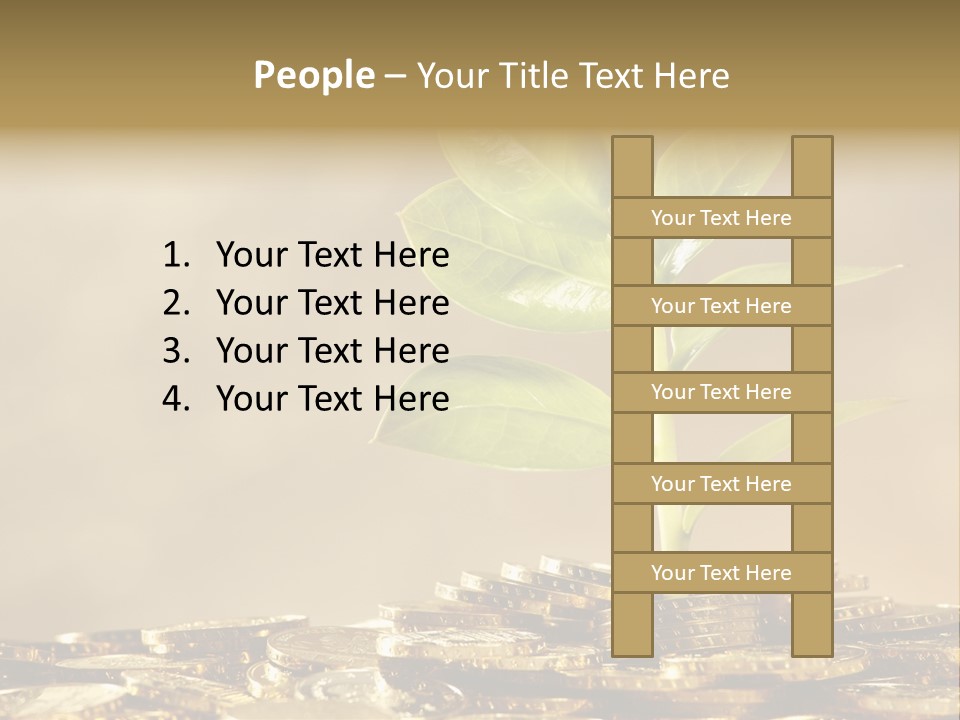 Financial Investment Savings PowerPoint Template