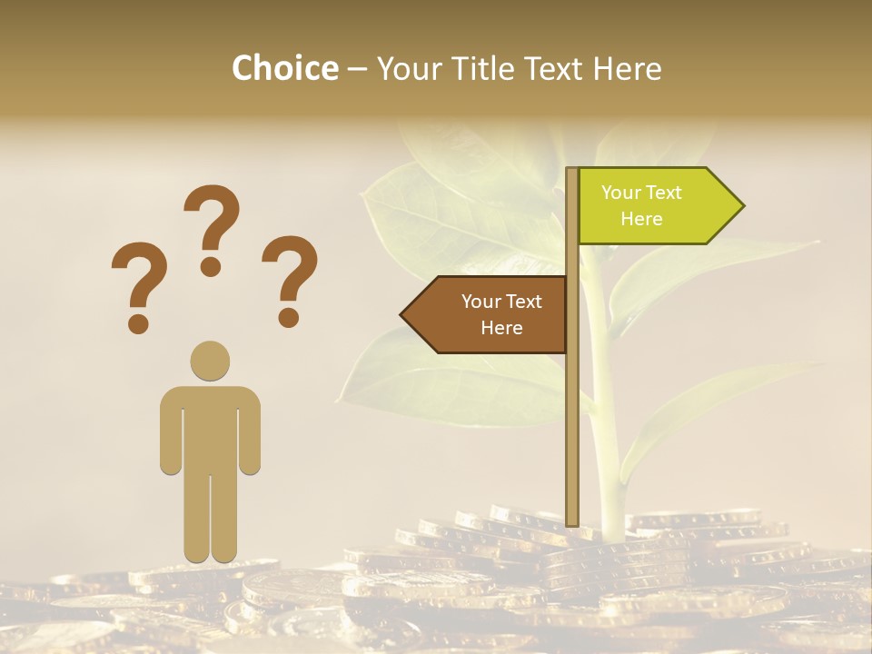 Financial Investment Savings PowerPoint Template