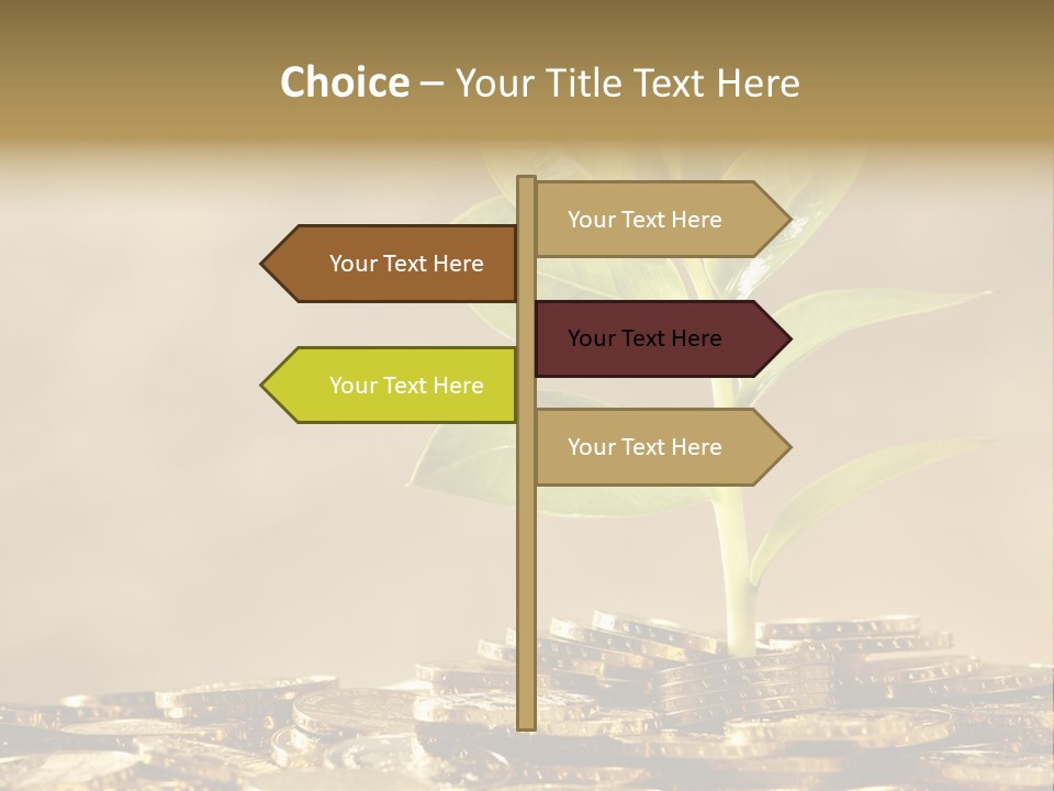 Financial Investment Savings PowerPoint Template