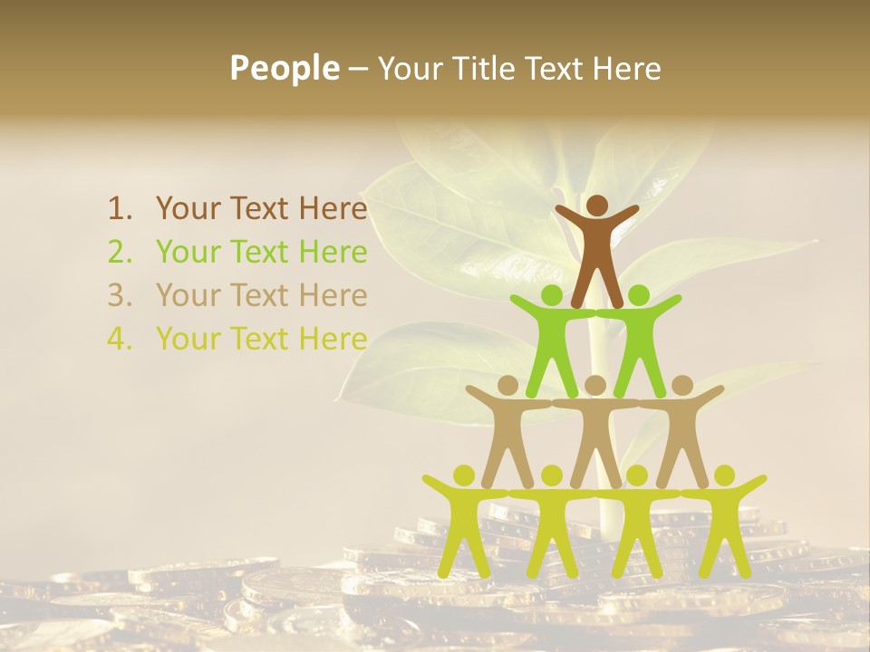 Financial Investment Savings PowerPoint Template