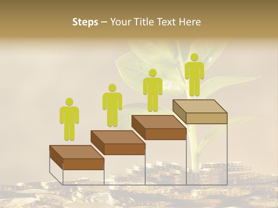 Financial Investment Savings PowerPoint Template