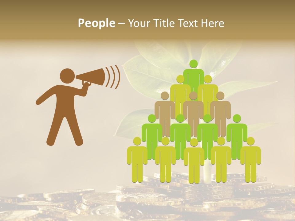 Financial Investment Savings PowerPoint Template