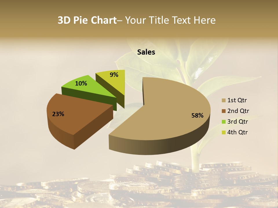 Financial Investment Savings PowerPoint Template