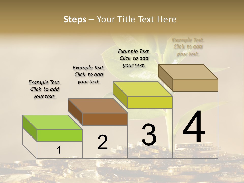 Financial Investment Savings PowerPoint Template