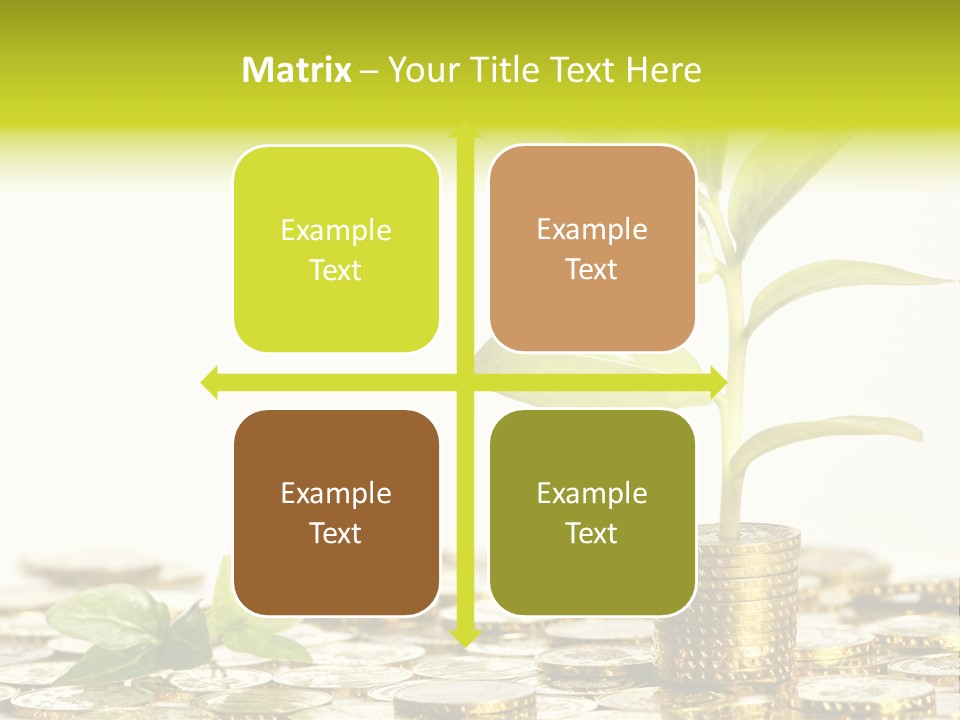 Financial Rich Golden PowerPoint Template