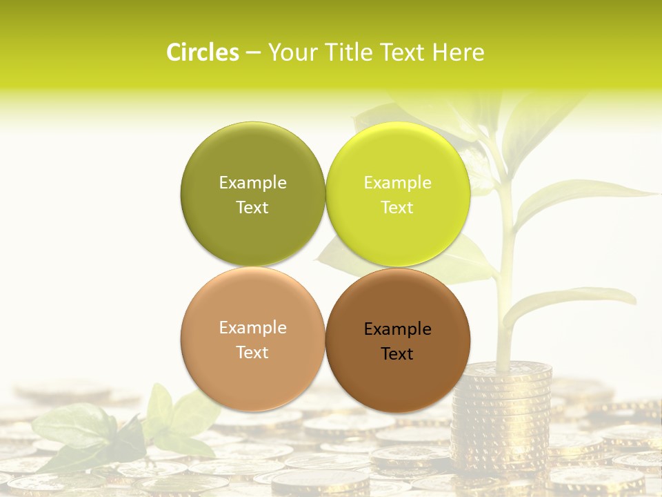 Financial Rich Golden PowerPoint Template